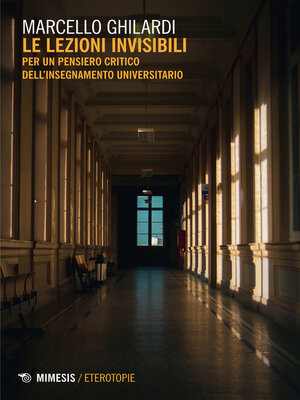 cover image of Le lezioni invisibili